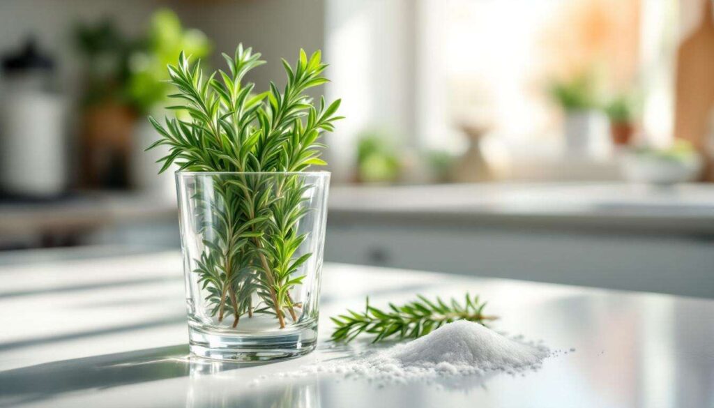 Ani odświeżacz, ani świeczka: szklanka z rozmarynem i solą sprawi, że dom pięknie zapachnie