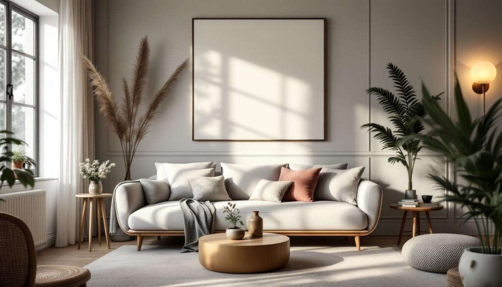 Przesunęłam kanapę na środek pokoju i goście myślą, że zrobiłam remont za tysiące