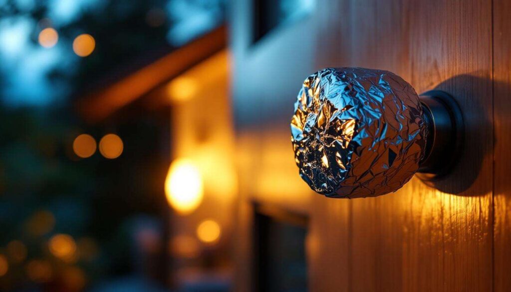 Dlaczego trik z folią aluminiową na klamce podbija coraz więcej domów