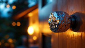 Dlaczego trik z folią aluminiową na klamce podbija coraz więcej domów