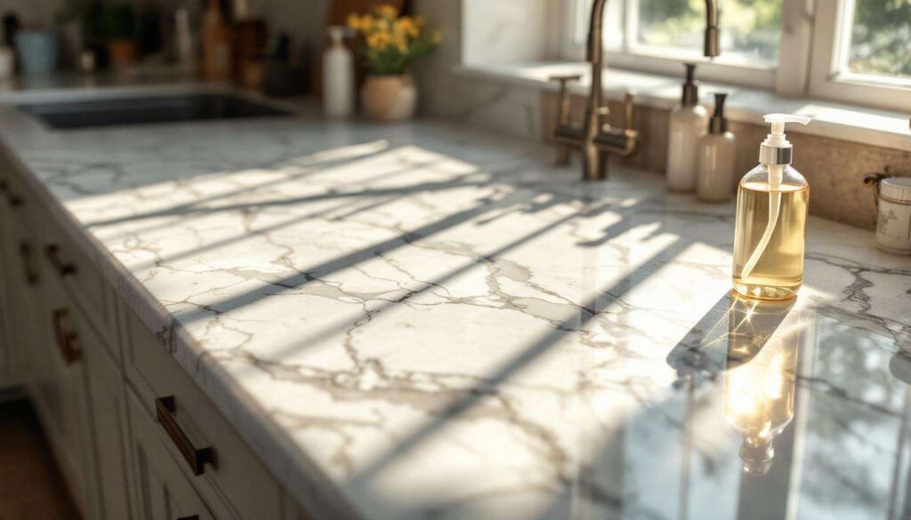 Trik na lśniący marmur: nie wosk, lecz ten składnik, który masz w domu