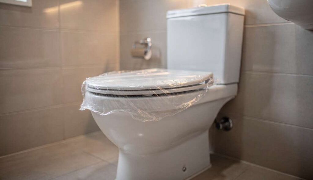 Zatkana toaleta? Trik z folią spożywczą, który działa w 2 minuty bez chemii