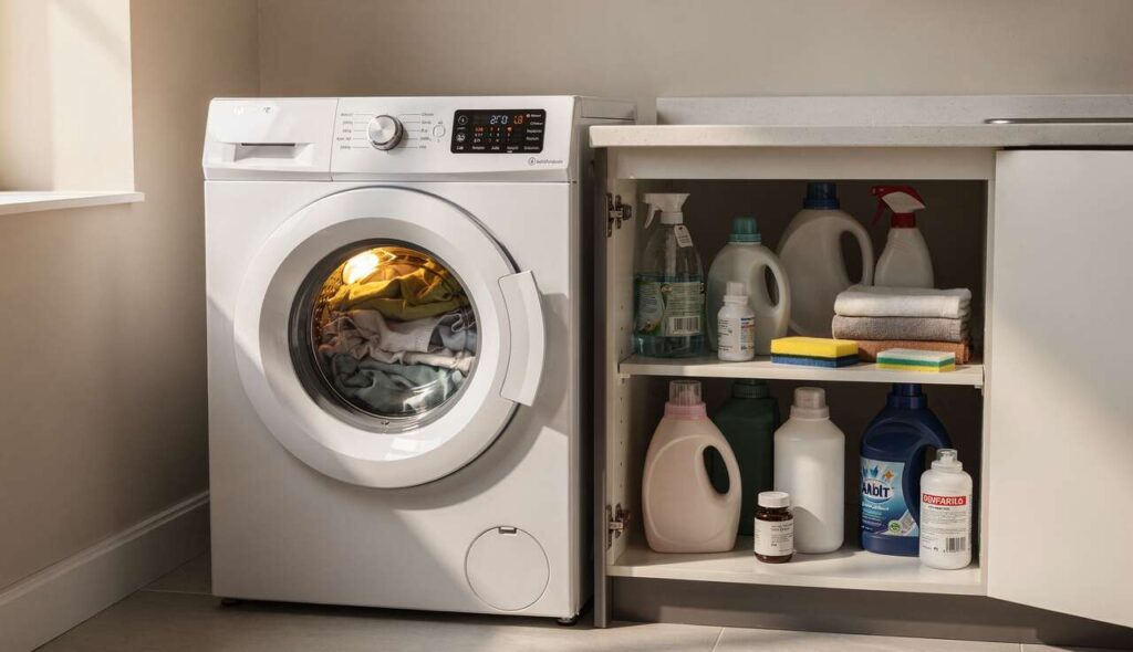 Zamiast płynu do płukania wlewam do pralki tani produkt z apteki za 3 złote