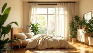 Łóżko pod oknem: dlaczego projektanci wnętrz przestrzegają przed tym rozwiązaniem