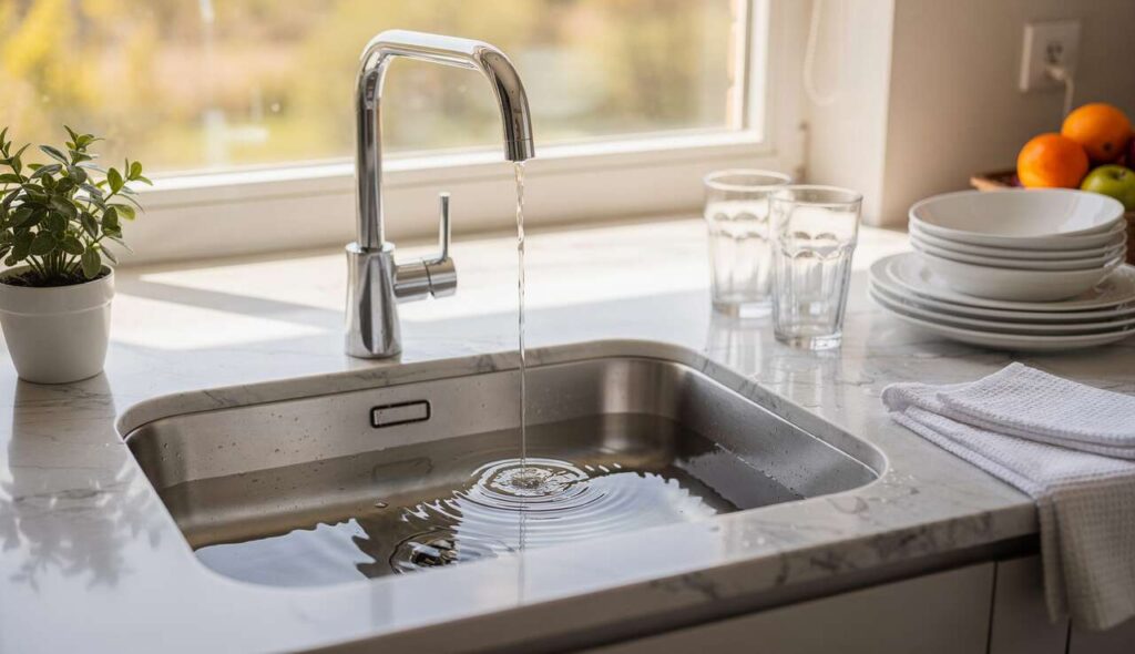 Zatkany zlew w kuchni: prosty sposób na udrożnienie go w 5 minut bez hydraulika