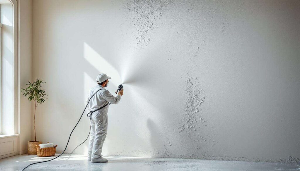 Jak wygładzić ściany bez szlifowania: szpachla natryskowa oszczędza czas i bałagan