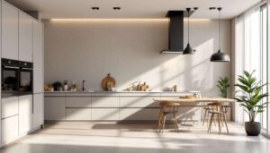 Dlaczego architekci w 2026 rezygnują z płytek na ścianie w kuchni?