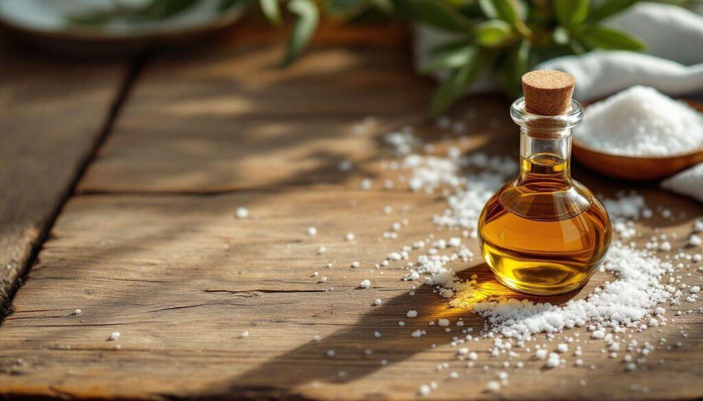 Sól i oliwa na drewnianym blacie: trik restauratorów, który chroni drewno na lata