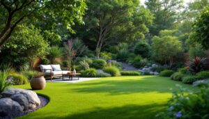 Trendy ogrodowe 2026: architekci krajobrazu odradzają sztuczną trawę, oto dlaczego