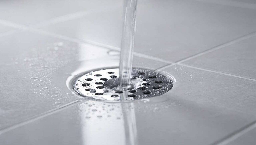 Wlej łyżkę tego do odpływu prysznica: zniknie nieprzyjemny zapach i zator