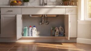 Pleśń za szafą kuchenną: prosty sposób, który likwiduje problem trwale