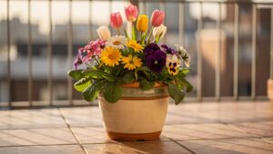 Biedronka sprzedaje doniczki ceramiczne za 12 złotych, idealne na wiosenne kwiaty na balkon