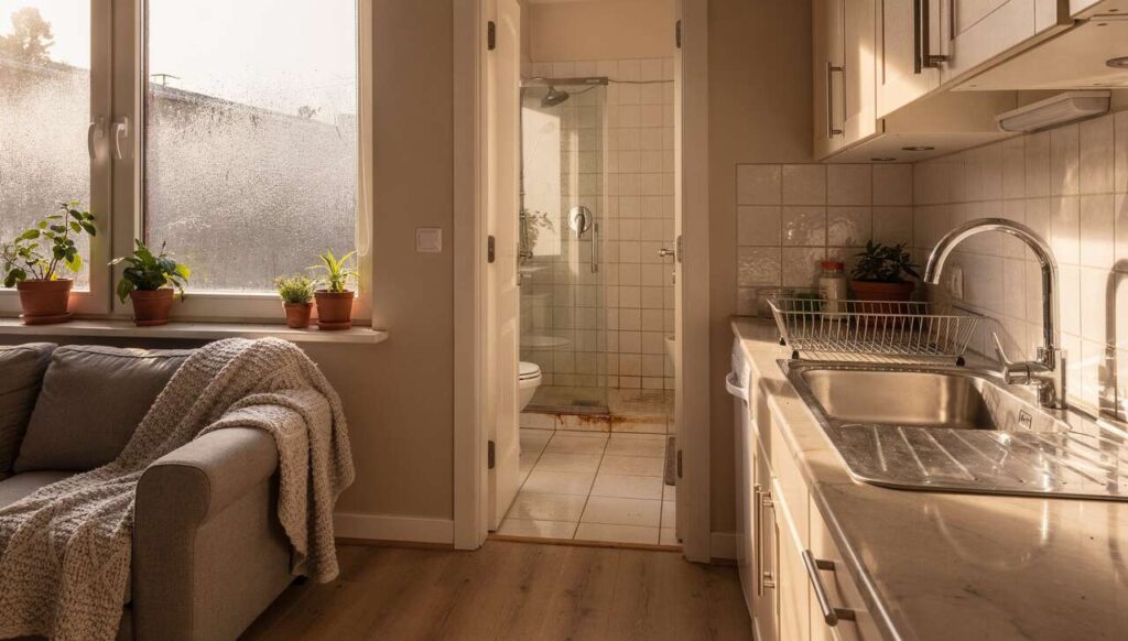 Wilgoć w mieszkaniu po zimie: sanepid podaje 3 miejsca, które musisz sprawdzić natychmiast