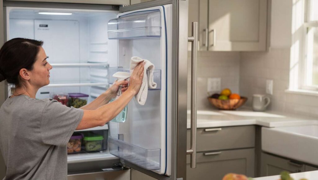 Ten błąd podczas mycia lodówki niszczy uszczelki: serwisanci pokazują prawidłowy sposób