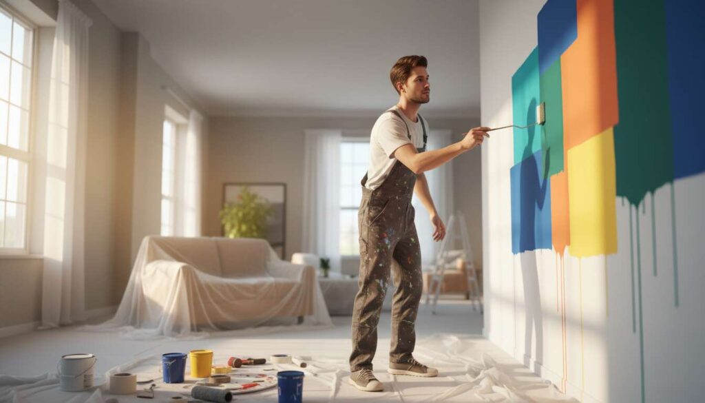 Ile biorą fachowcy za malowanie w 2026 r.? Stawki mogą zaskoczyć
