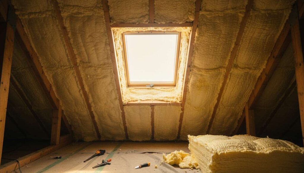 Pianka PUR czy wełna mineralna do ocieplenia poddasza. Porównujemy parametry i koszt