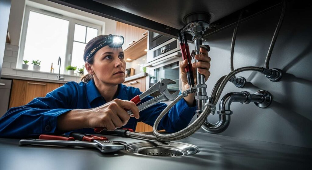 Nie soda i nie ocet. Nie chodzi nawet o chemię. Hydraulik robi coś innego