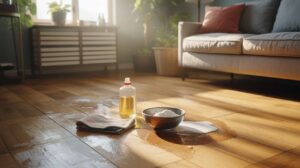 Wystarczą 3 łyżki tego i odrobina chęci, a panele będą idealnie czyste. Sposób na mycie parkietu bez